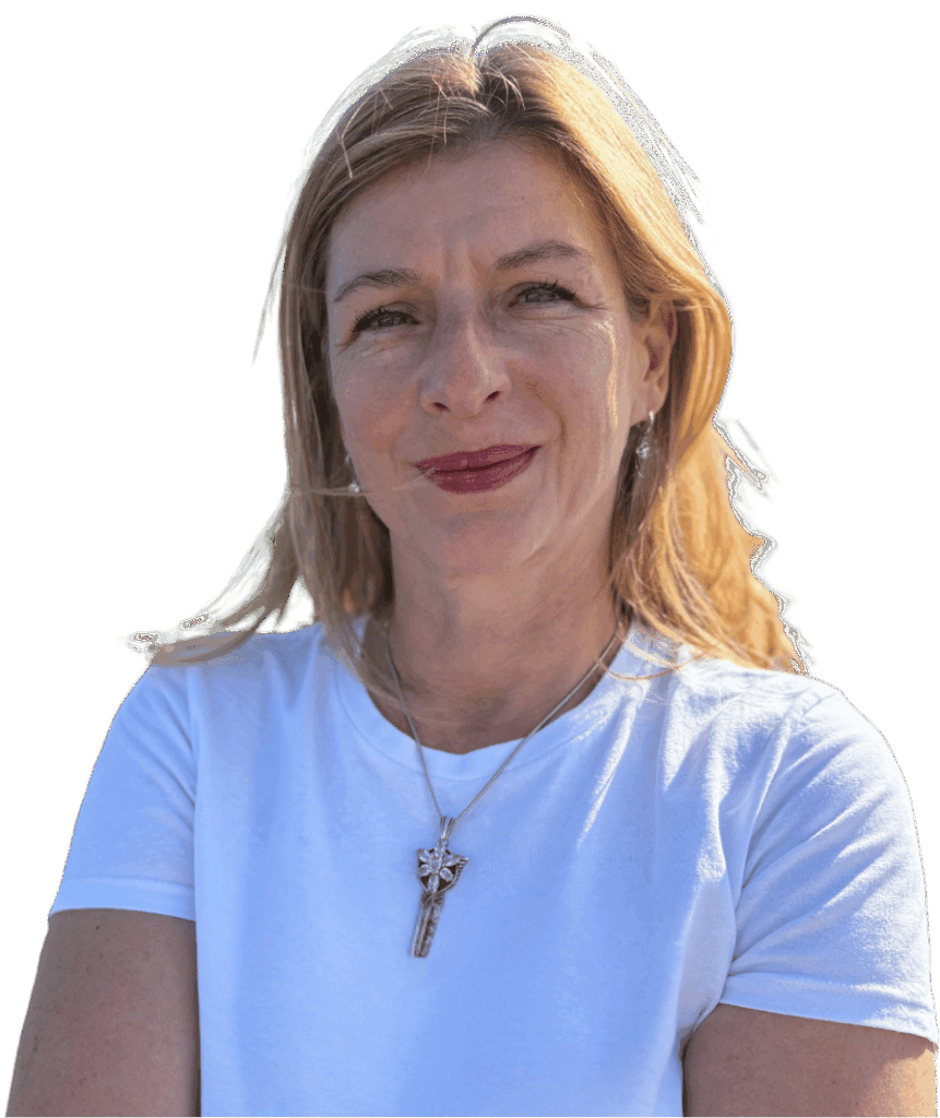 Jana Lindhammer schaut de Betrachter freundlich an.